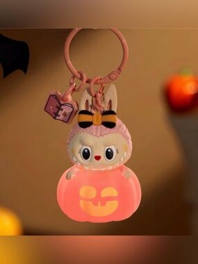 Authentic Happy Halloween Party Series-MOKOKO Luminous Pumpkin Pendant- Light Up